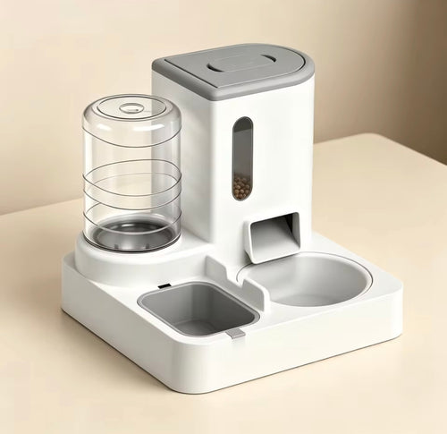 Comedero y Bebedero Automático 2 en 1 para Mascotas (2,2L)