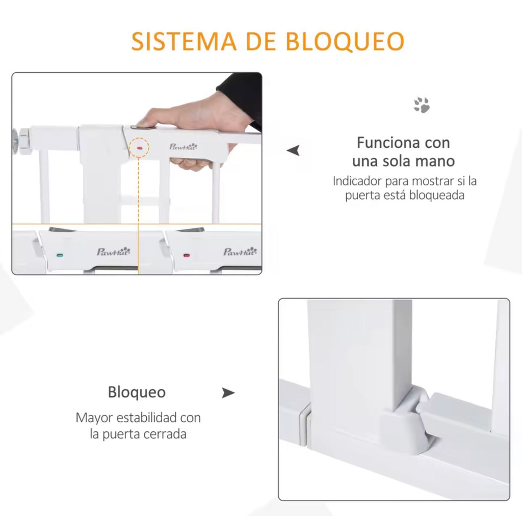 Barrera de Seguridad Extensible para Mascotas