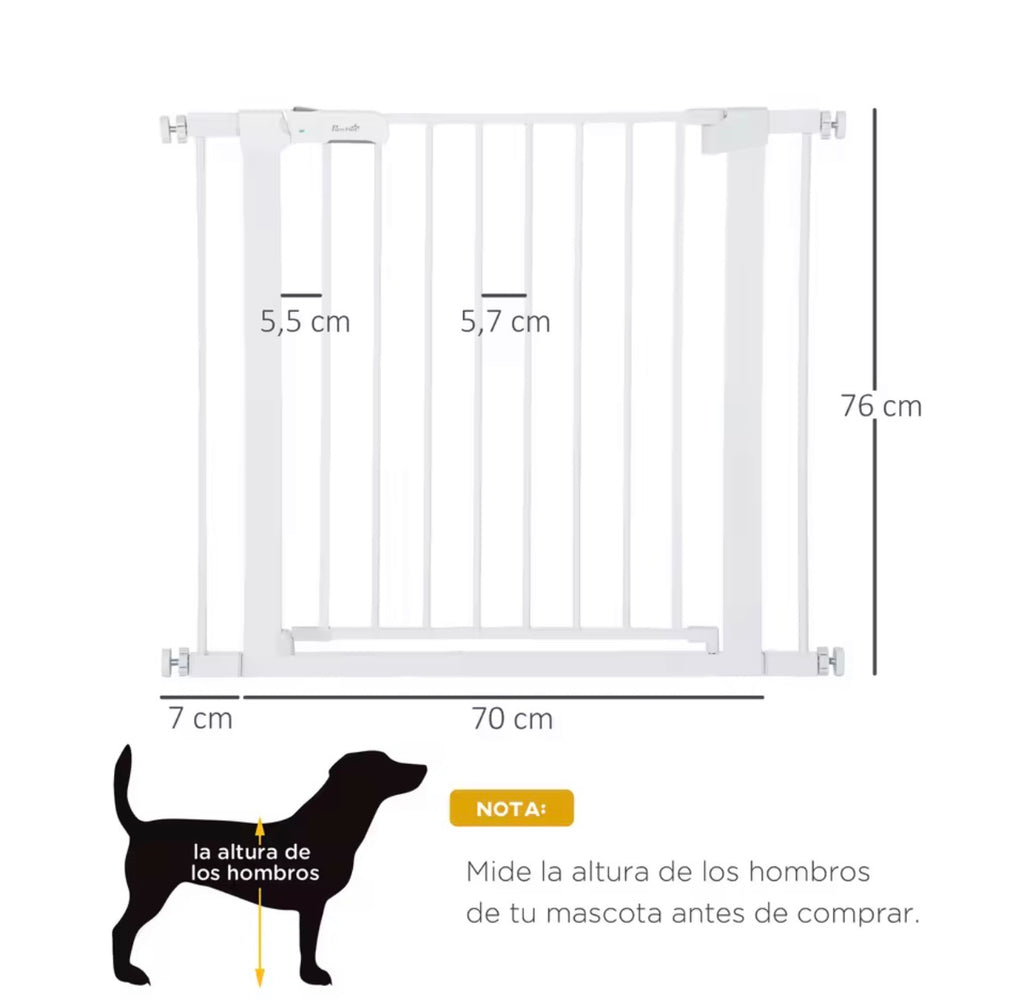 Barrera de Seguridad Extensible para Mascotas