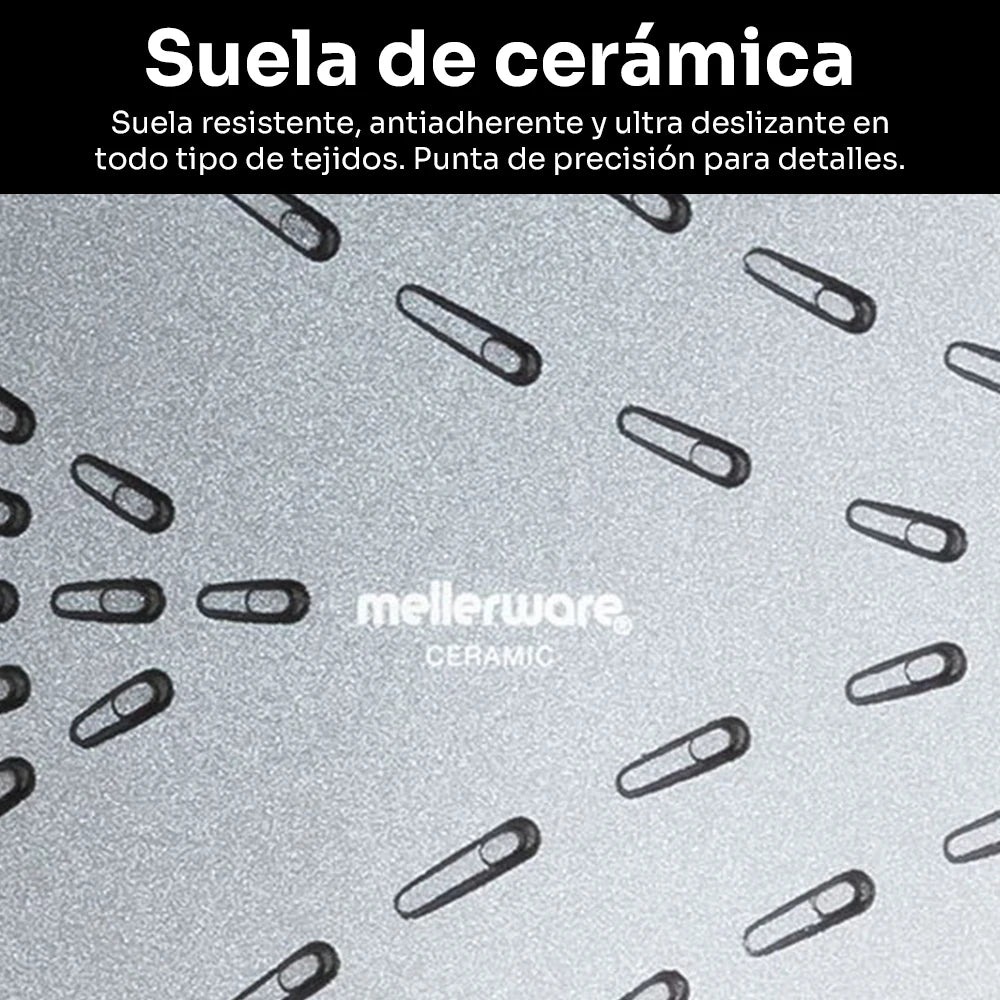 Plancha de Vapor para Ropa Mellerware Steezy! (3000W / Planchado en Seco)