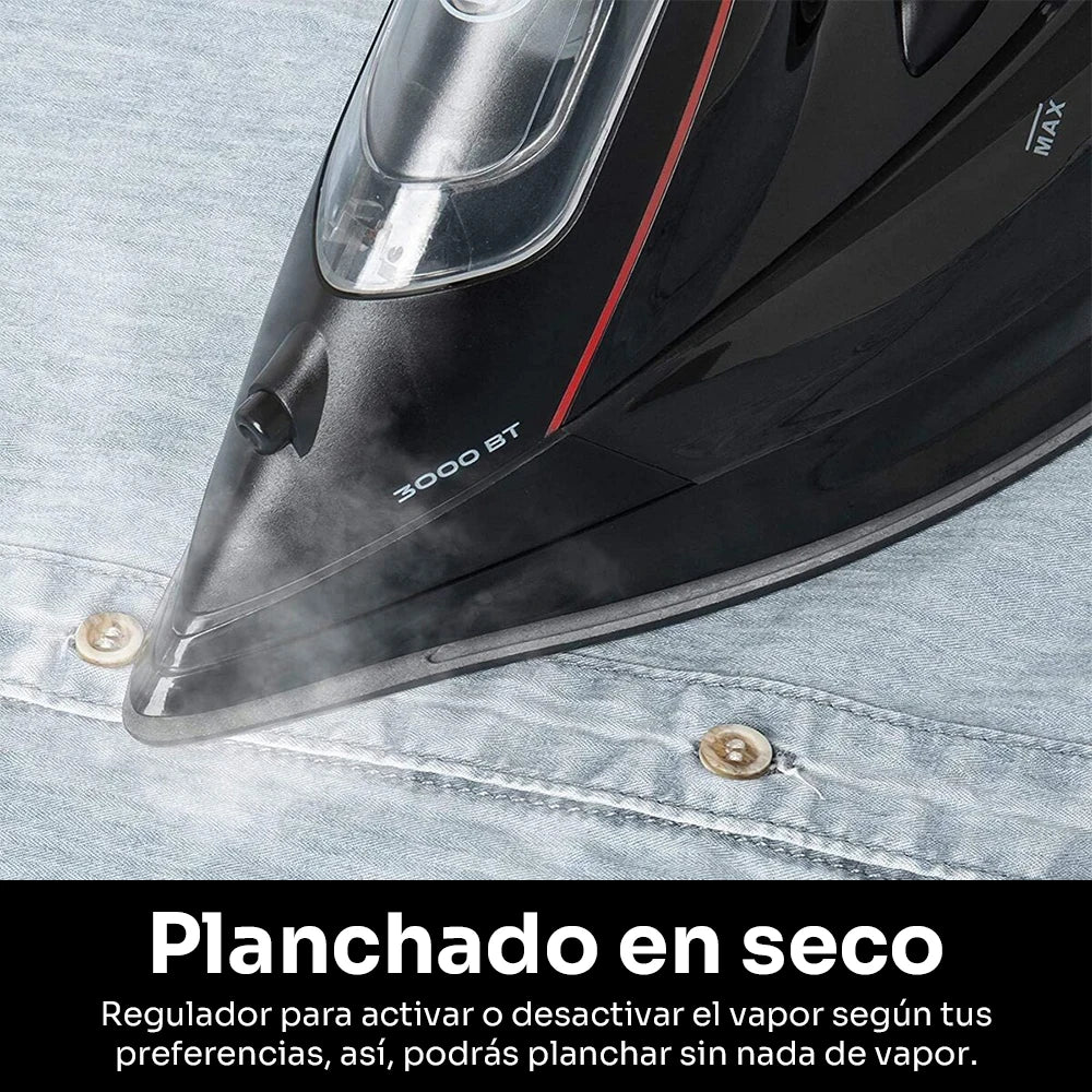 Plancha de Vapor para Ropa Mellerware Steezy! (3000W / Planchado en Seco)